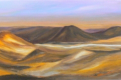 82 - The Plains by Jeanette Johnston | Acrylic |  $375.00 | Size W 76 X H 38 cm