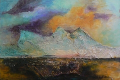 92 - Hawke’s Bay Spirit by Hester van Amelsvoort | Mixed Media |$950.00 | Size W 140 X H 100 cm