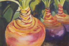 123 - Winter Swede by Glennis Smiley | Acrylic | $120.00 |Size W 30 X H 30 cm