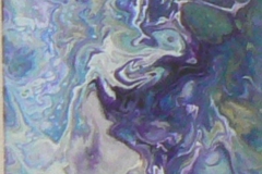 41 - Ebb Tide by Sheryl Eustace | Acrylic | $165.00 | Size W 20 X H 25 cm